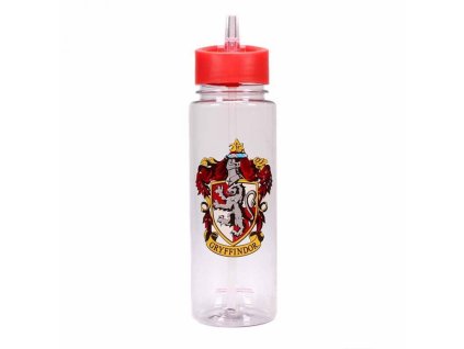 1670 Plastová lahev na vodu s pítkem 700 ml, Nebelvír, Harry Potter