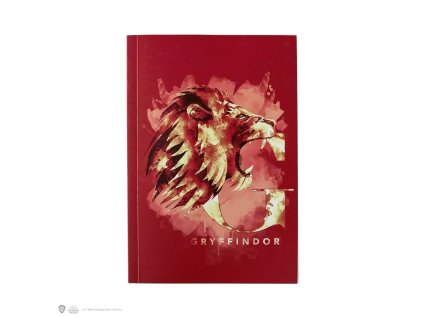 2880 Deník kolejní měkká vazba Nebelvír Harry Potter 1