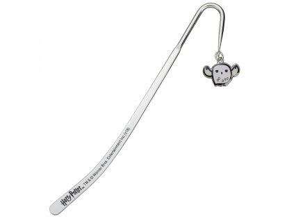 2282 Záložka do knihy stříbrná Hedvika Harry Potter 2