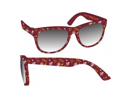 5645 Sluneční brýle dětské, červené, Harry Potter