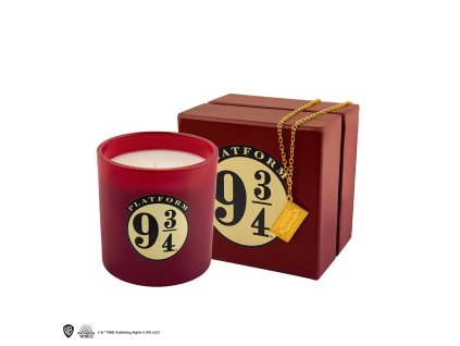 8488 Svíčka Nástupiště 9 a 3:4 s náhrdelníkem Harry Potter 1
