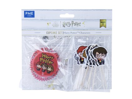 8003 Košíčky na muffiny a zápichy postavy 12 ks Harry Potter1