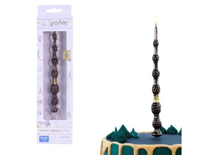 8020 Svíčka na dort hůlka bezová, Harry Potter