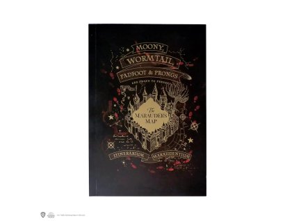 7162 Zápisník Pobertův plánek, černý, Harry Potter.jpg (4)