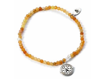 2212 Náramek Sterling Silver oranžový Obraceč času Harry Potter 1
