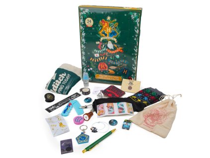 473 Adventní kalendář Harry Potter zelený se stromem Hedvikou 2023 6
