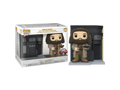 7641 Funko POP! 141 Deluxe Harry Potter Rubeus Hagrid s Děravým kotlem 1