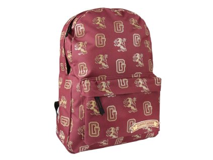 7045 Batoh červený Gryffindor se zlatým potiskem, Harry Potter