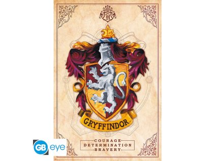 9121 Plakát Nebelvír Harry Potter 92 x 61 cm 1