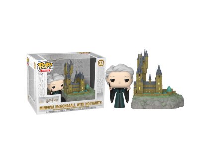 7343 Funko POP! Town 33 Minerva Mcgonagallová s hradem 1