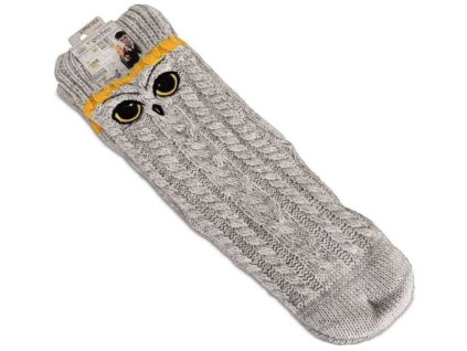 2599 Ponožky s Hedvikou šedé Harry Potter 5.jpg