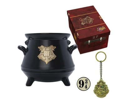 7112 Dárkový set hrnek, přívěsek, odznak, Harry Potter