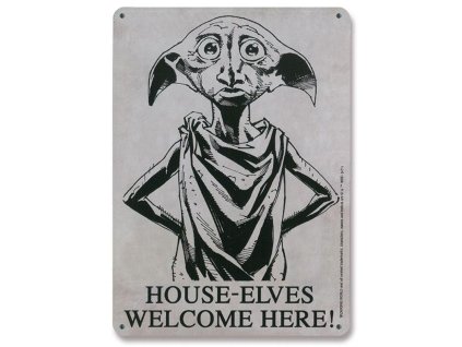 11331 Plechová cedule HP, Dobby