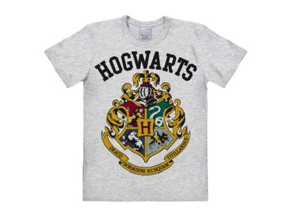 Triko pánské Hogwarts šedé Harry Potter (Velikost 2XL)