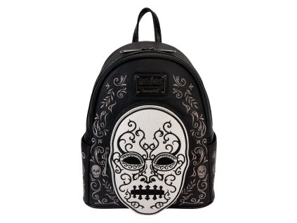Batoh černý se Smrtijedem a ornamenty, koženkový, Harry Potter (1)