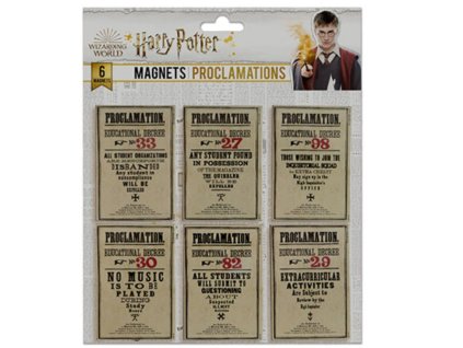 Magnety dekrety, Harry Potter