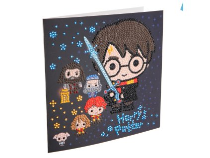 harry potter crystal Art pohlednice pratele (1)