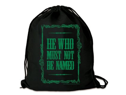 2455 Vak na záda He Who Must Not Be Named, Harry Potter