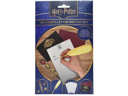 7210 Dopisní sada (brk, papíry, obálky), modré balení, Harry Potter