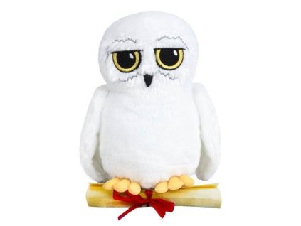 2049 Plyšová Hedvika s dopisem 18 cm, Harry Potter