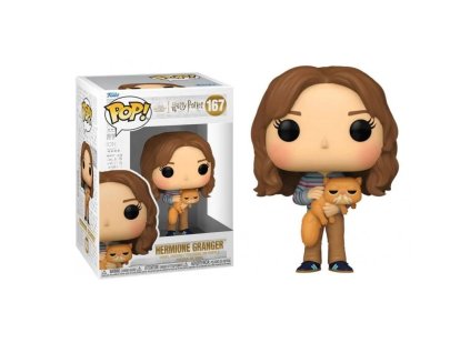 7667 Funko POP! 167 Harry Potter Hermiona Grangerová s Křivonožkou0