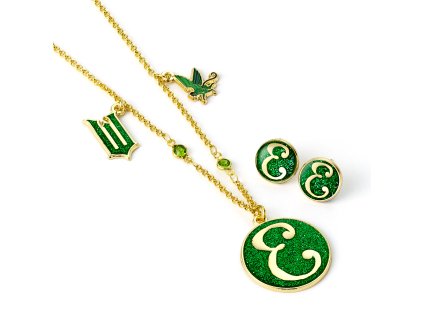 5055583462092 Náhrdelník a náušnice, dárková sada Elphaba, Wicked