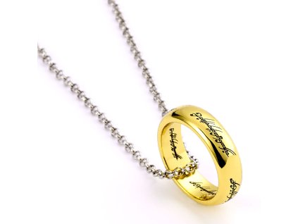 5055583452093 Náhrdelník s prstenem, Pán prstenů