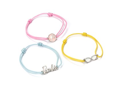 5055583452031 Sada tří náramků přátelství, Barbie