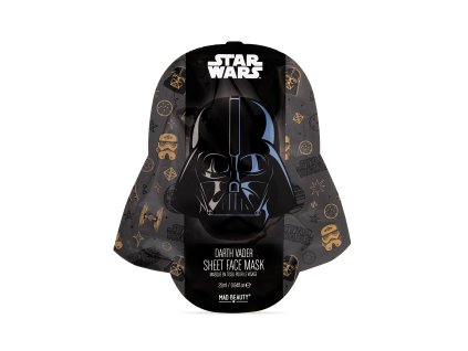 Maska na obličej textilní 25 ml, ve tvaru Darth Vadera, Star Wars