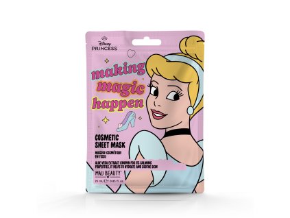 Maska na obličej textilní 25 ml, Popelka, Disney Princess