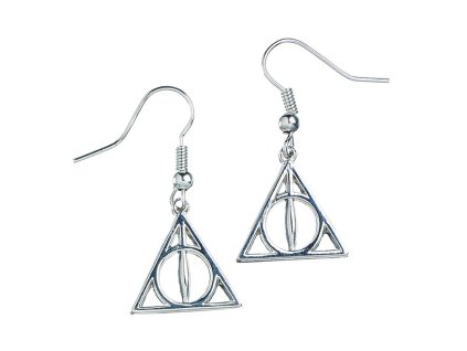 5055583406638 Náušnice Relikvie smrti, visací, Harry Potter