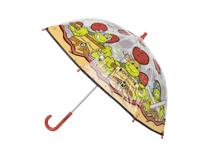 Deštník průsvitný s postavičkami, Želvy Ninja