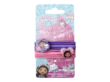 Gumičky do vlasů, 8 ks, Gábinin kouzelný domek