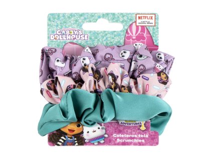 Gumičky do vlasů, 3 ks, Gábinin kouzelný domek