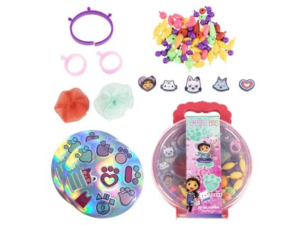 Sada pro vytvoření náramků a samolepky, Gábinin kouzelný domek