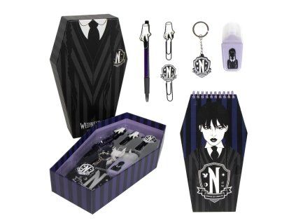 Sada psacích potřeb v rakvi, Wednesday