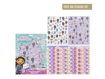 Sada samolepek s Gábi a kočičkami, Gábinin kouzelný domek