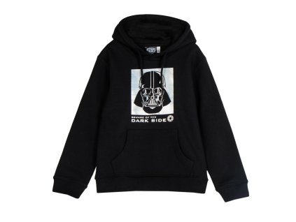 SWEATSHIRT COTTON BRUSHED STAR WARS (Velikost 14 let)