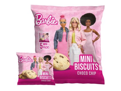 barbie mini biscuits choco chip 100g no1 5912