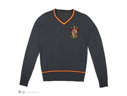 Svetr šedý Nebelvír Harry Potter (Velikost Dětský)