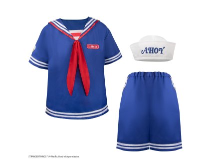 Kostým Steve Scoops Ahoy Stranger Things (Velikost M)