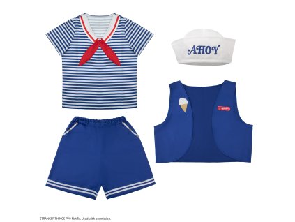 Kostým Robin Scoops Ahoy Stranger Things (Velikost M)