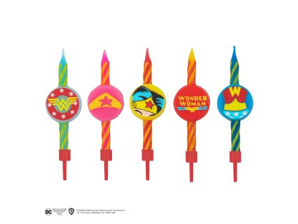 Candles SetOf10 WonderWoman DC Product 1 4895205603899