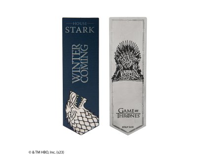 GOT Bookmark House Stark Product 1 4895205616233