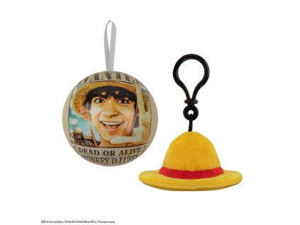 OP Holiday Capsule Keyring Plush Straw Hat Product 2 4895205619913 CR2795