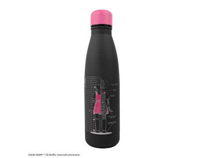 SG Water Bottle Younghee Blueprint Black Product 1 4895205619838 CR4045
