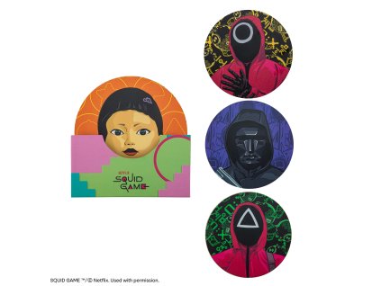 SG Coasters Squid Game Product 1 4895205619845 CR4141