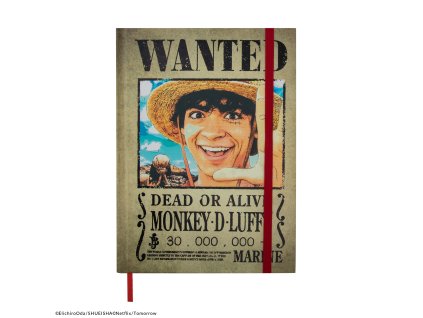 OP Hardcover Notebook WantedPosters Product 1 4895205618909 CR5191