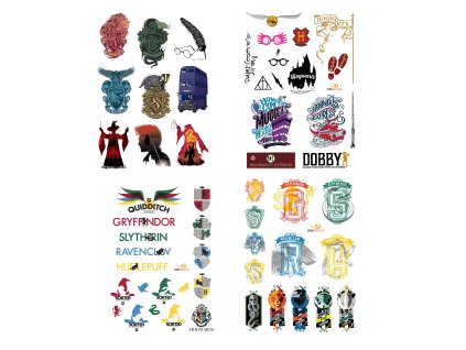 Stickers SetOf55 HarryPotter Product 8