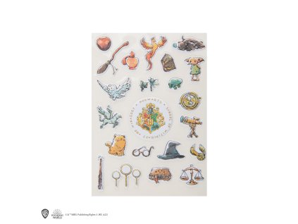 Stickers Puffy HogwartsEssentials HarryPotter Product 1 4895205608993